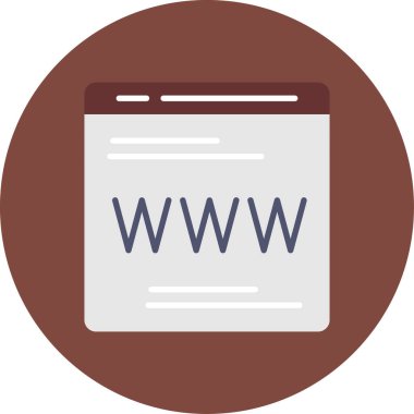 Vay canına. Web simgesi basit illüstrasyon