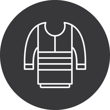 Modern simgenin vektör illüstrasyonu