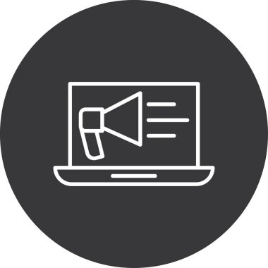 seo modern simgesinin vektör illüstrasyonu