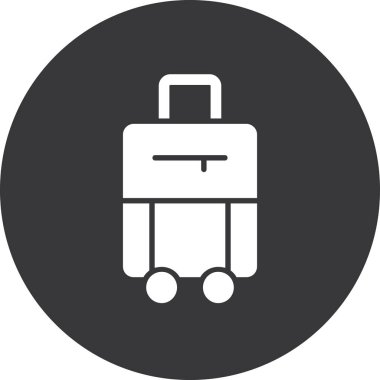 Bagaj simge vektör çizim