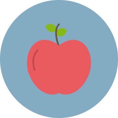 meyve ikonu vektör illüstrasyonu