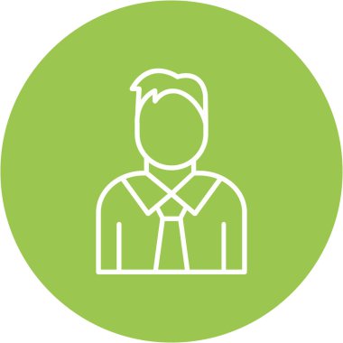 İş adamının vektör illüstrasyonu