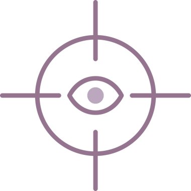 Bak. Web simgesi basit illüstrasyon