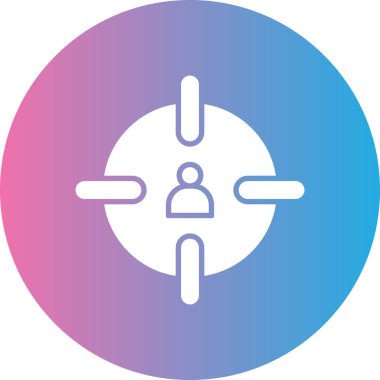 Sırt çantalı bir adamın vektör çizimi