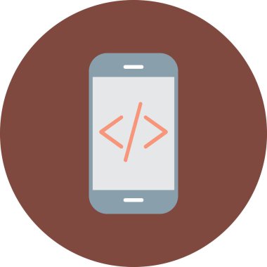 Telefon simgesi. Vektör çizim