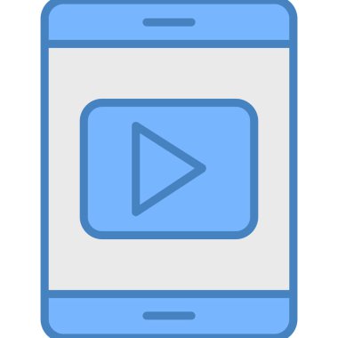 Cep telefonu. Basit resimleme