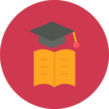 Kitap. Web simgesi vektör illüstrasyonu