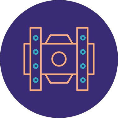 Modern b 'nin vektör illüstrasyonu eksik simgesi