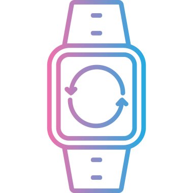 Akıllı çocuk. Web simgesi basit illüstrasyon