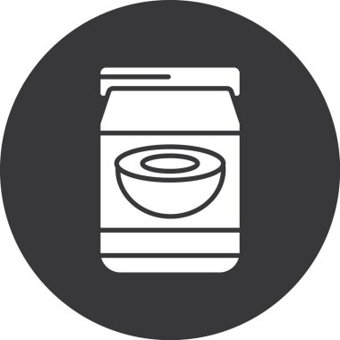 Gıda simgesinin vektör illüstrasyonu