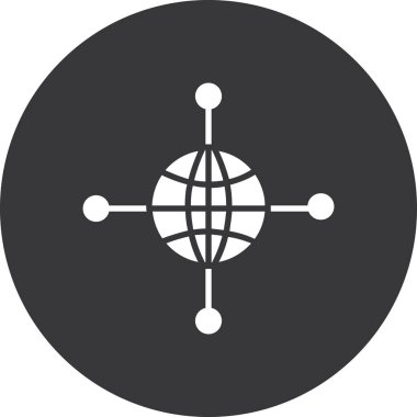 seo modern simgesinin vektör illüstrasyonu