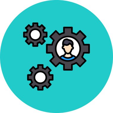 Simge tasarımlı iş konsepti, vektör illüstrasyonu 10 eps grafik.