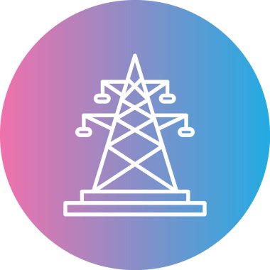 Modern simgenin vektör illüstrasyonu