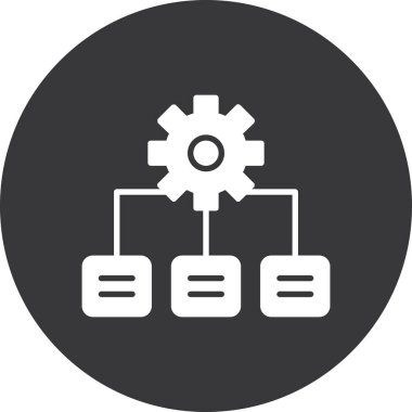 seo modern simgesinin vektör illüstrasyonu