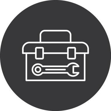 Araba akü vektör simgesi