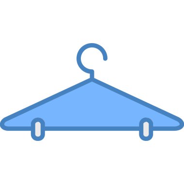 Askı. Web simgesi basit illüstrasyon