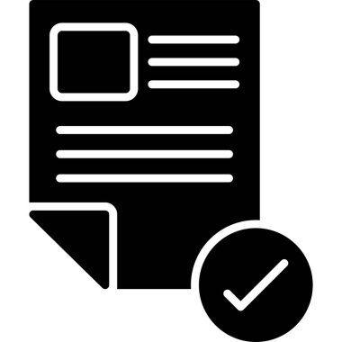 işaret simgesini işaretle, vektör illüstrasyonu