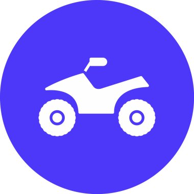 motosiklet simgesi vektör illüstrasyonu