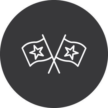 Modern simgenin vektör illüstrasyonu