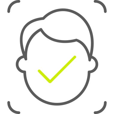 işaret simgesini işaretle, vektör illüstrasyonu