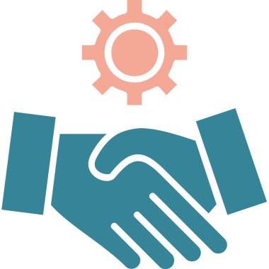 Tokalaşın. Web simgesi basit illüstrasyon