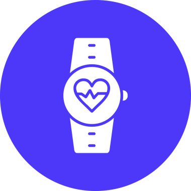 Kalp simgesinin vektör illüstrasyonu