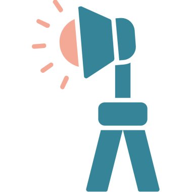 Megafon. Basit vektör illüstrasyonu