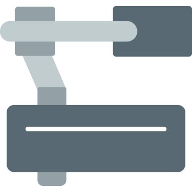 demir makine vektör çizimi