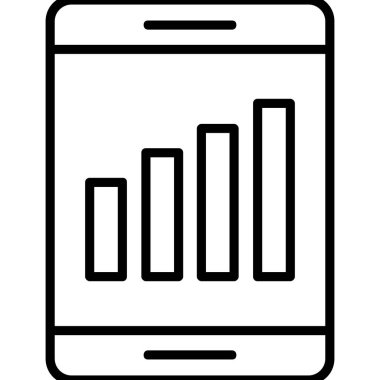 cep telefonu ikonu vektör illüstrasyonu
