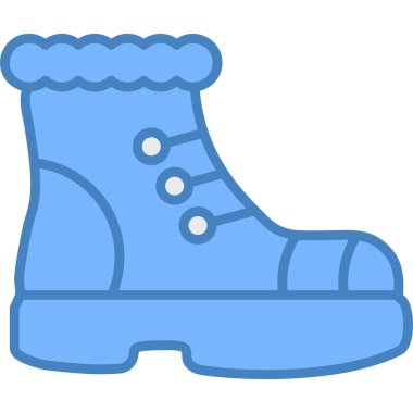 Boot. Web simgesi vektör illüstrasyonu