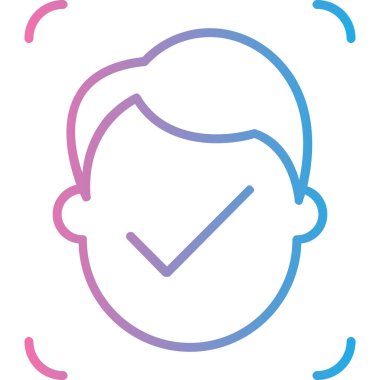 kullanıcı. Web simgesi basit illüstrasyon