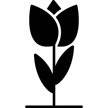 bitki simgesi vektör illüstrasyonu