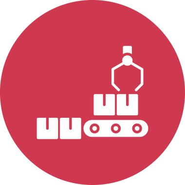 Kargo gemisinin vektör çizimi