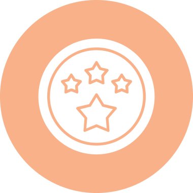 vektör yıldızlar web simgesi