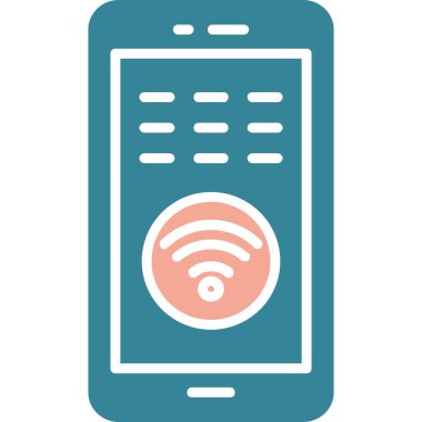 wifi simgesi vektör illüstrasyonu