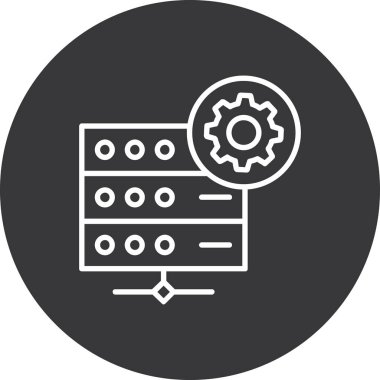 Vektör ayarı Simge illüstrasyonu