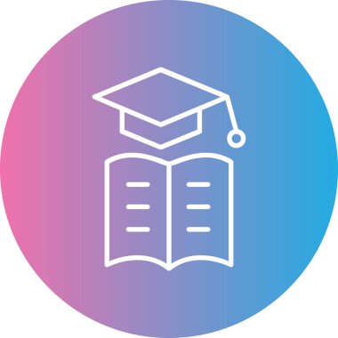 Kitap. Web simgesi basit illüstrasyon