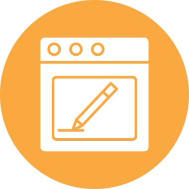 Tencere simgesinin vektör illüstrasyonu