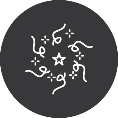 Modern simgenin vektör illüstrasyonu