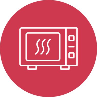 Fırın simge vektör çizim