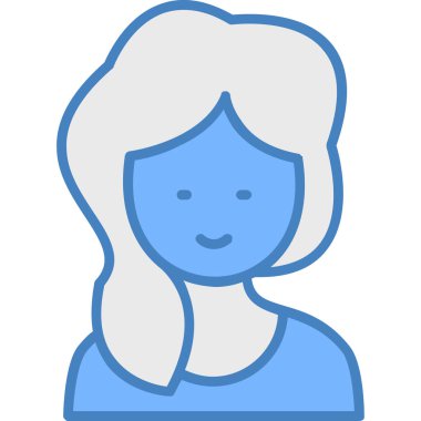 Avatar kız kadın simgesi