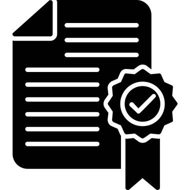 Kontrol listesi. Web simgesi basit illüstrasyon