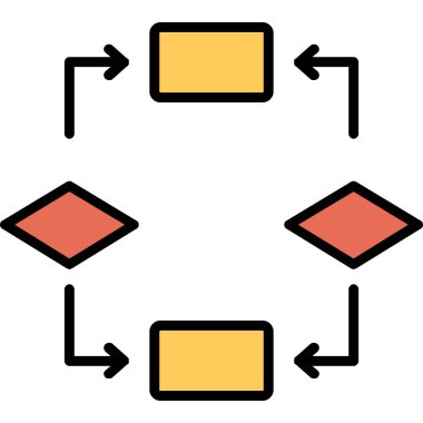 Seo simgesinin vektör illüstrasyonu