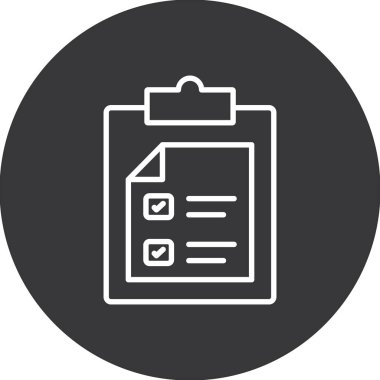clipboard vector icon design