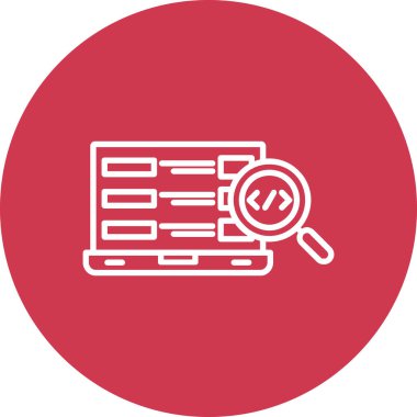 seo modern simgesinin vektör illüstrasyonu