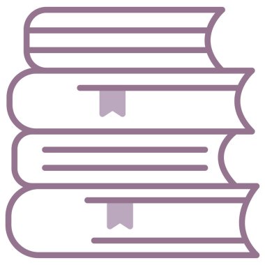 Kitap ikonu. vektör tasarımı