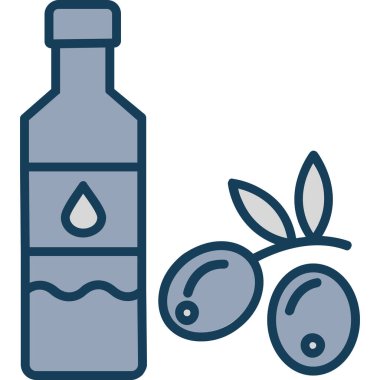 meyve suyu simgesi, vektör illüstrasyonu