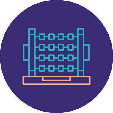 Modern simgenin vektör illüstrasyonu