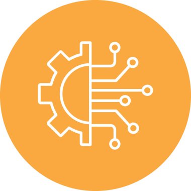 seo modern simgesinin vektör illüstrasyonu