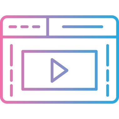 seo modern simgesinin vektör illüstrasyonu